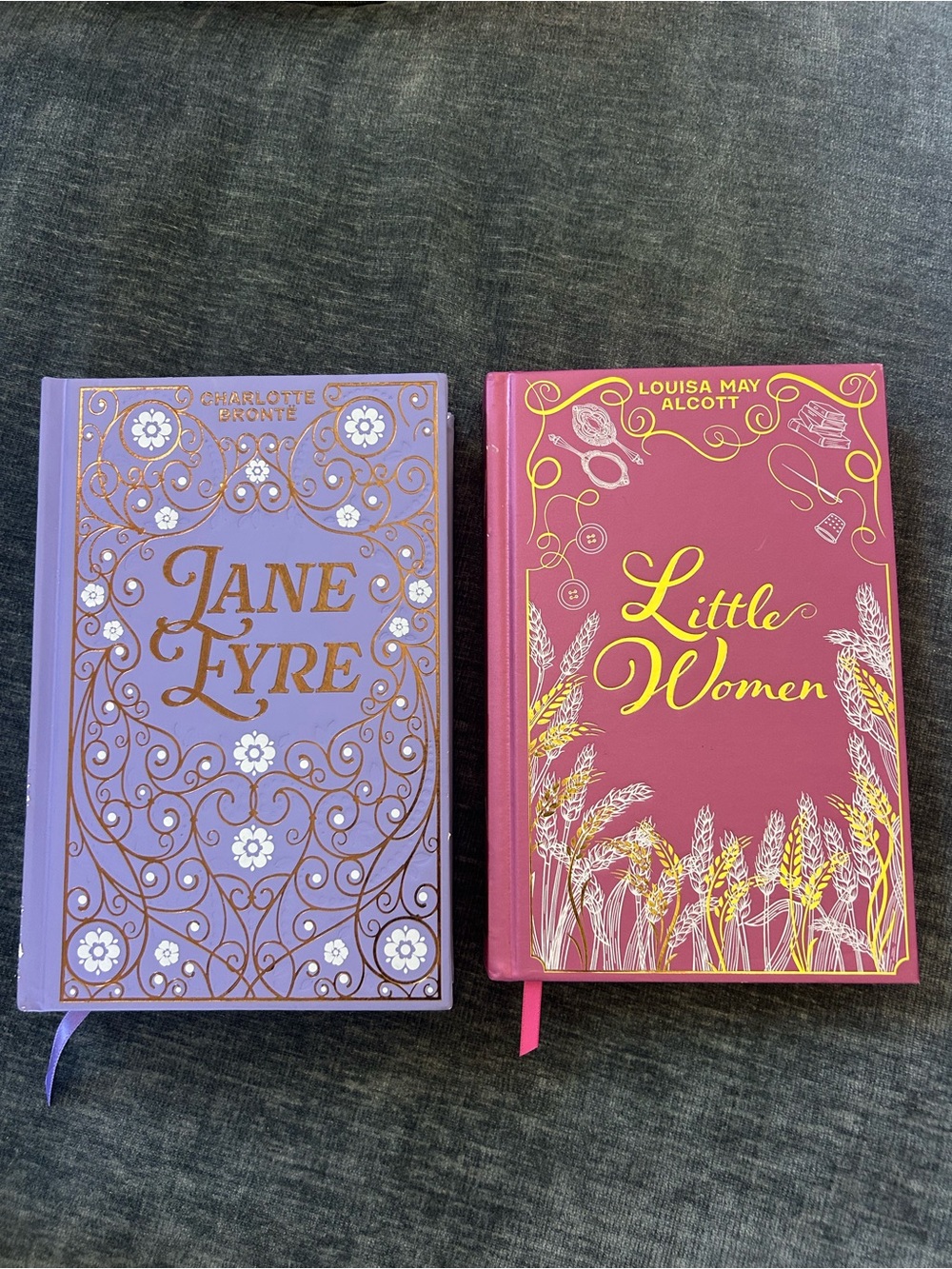 Viral Vintage Little Women and Jane Eyre collectors edition books